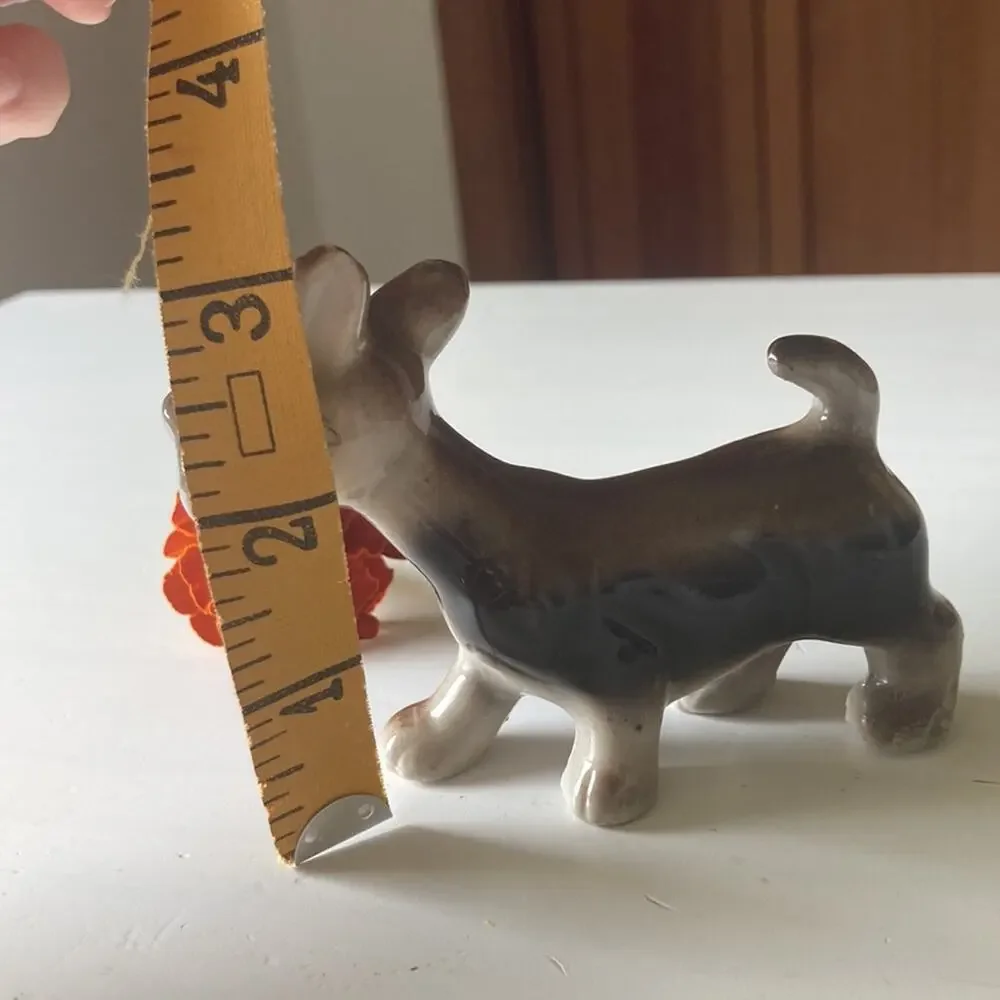 Vintage Porcelain Made in Japan Scottie Dog Figurine